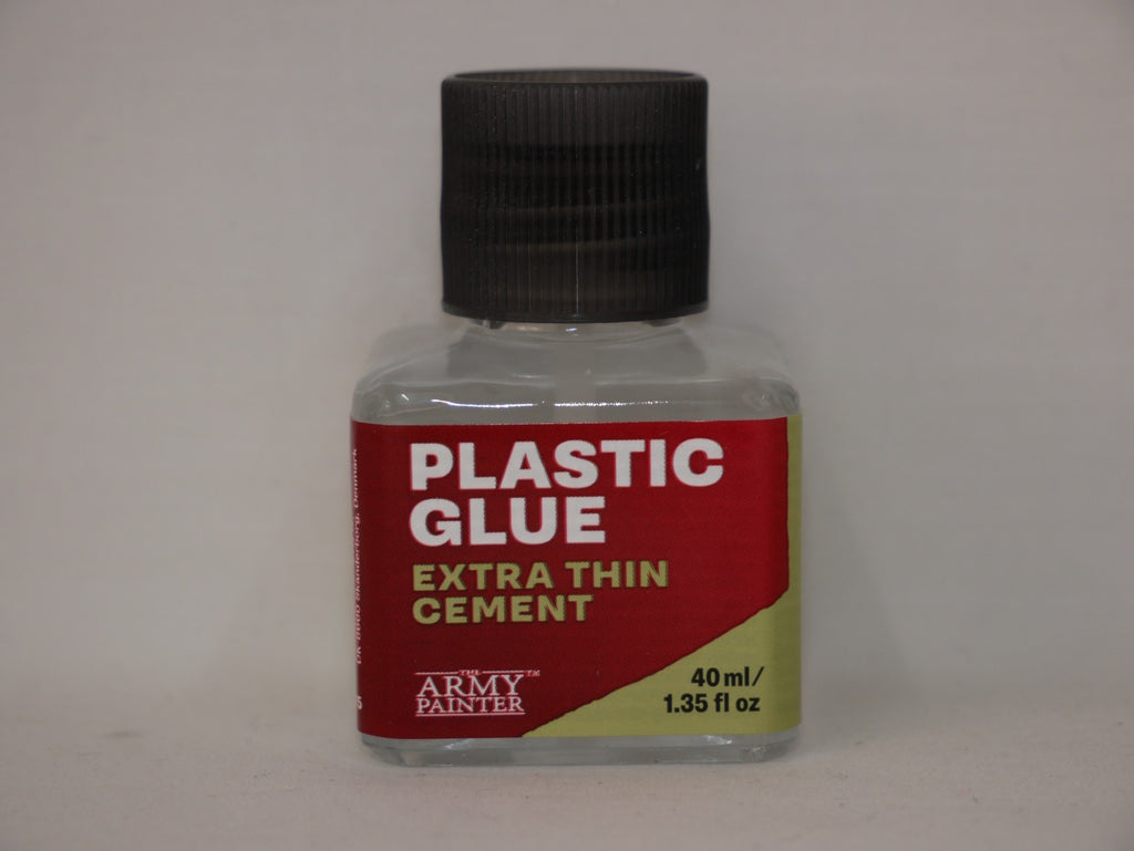 The Army Painter Extra Thin Cement Plastic Glue Cement 40ml Glass Bottle - GL2015