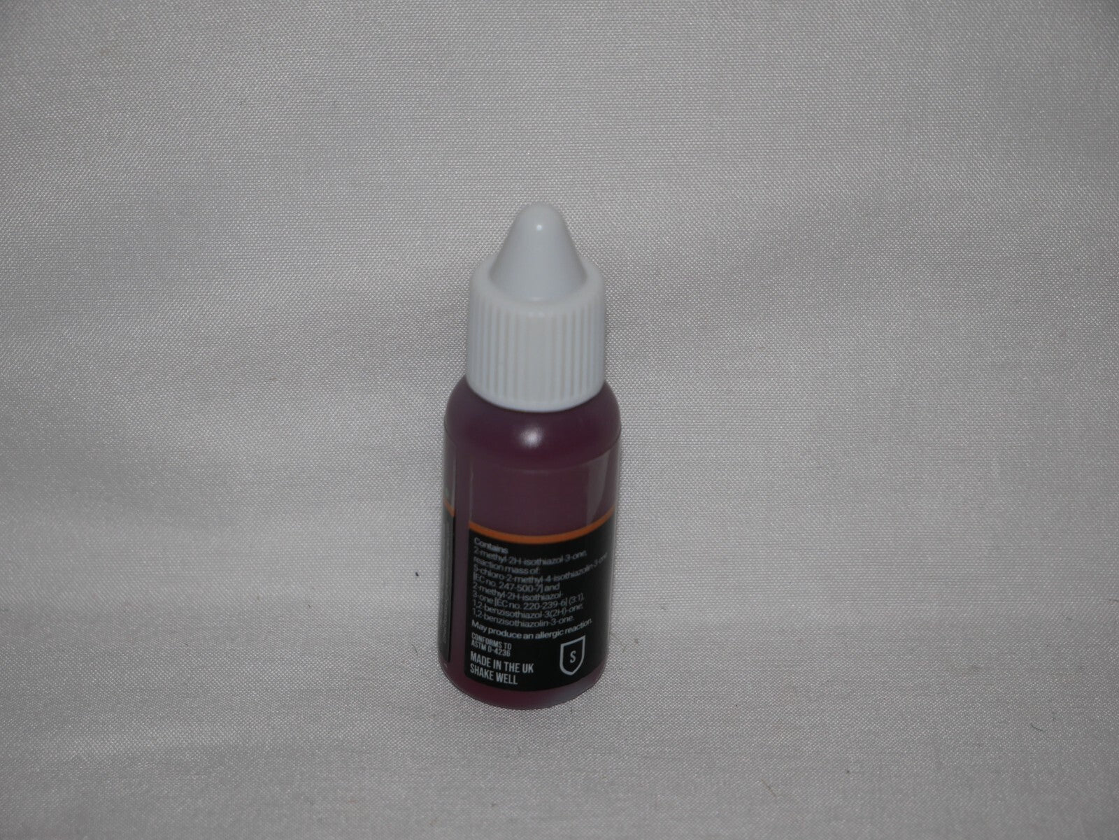 Duncan Rhodes Painting Academy 'Two Thin Coats' Berserker Red 15ml Bottle 10001