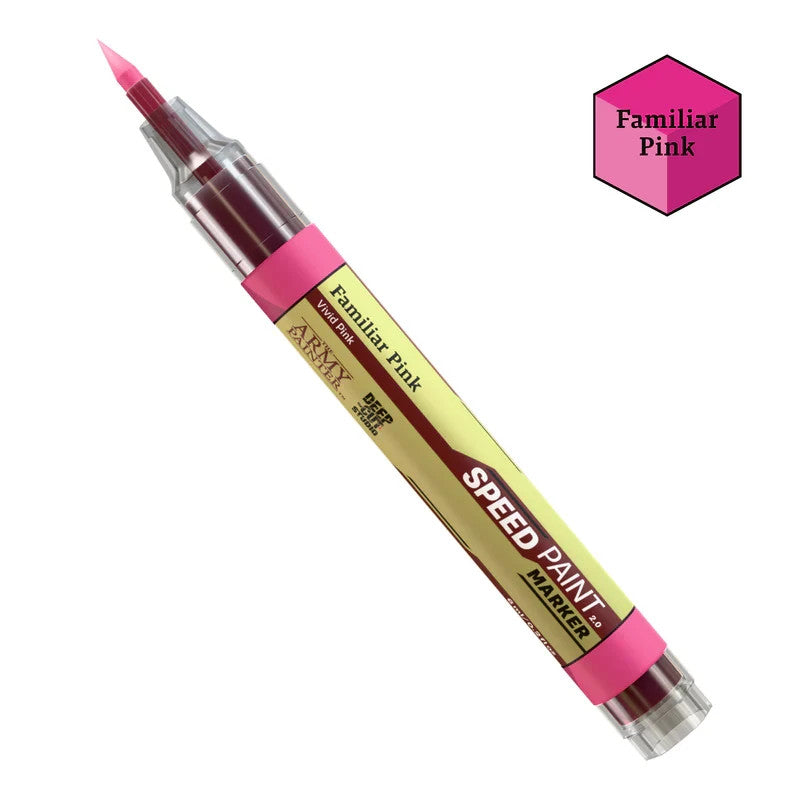 Army Painter Speedpaint 2.0 Felt Tip Tech Acrylic Marker Familiar Pink - SM1008
