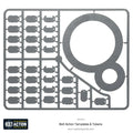 Warlord Games Bolt Action 1:56 Plastic Templates Game Accessories - (409000001)