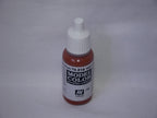Vallejo Model Color Red Leather Acrylic 17ml /0.57 fl oz Dropper Bottle - 70.818