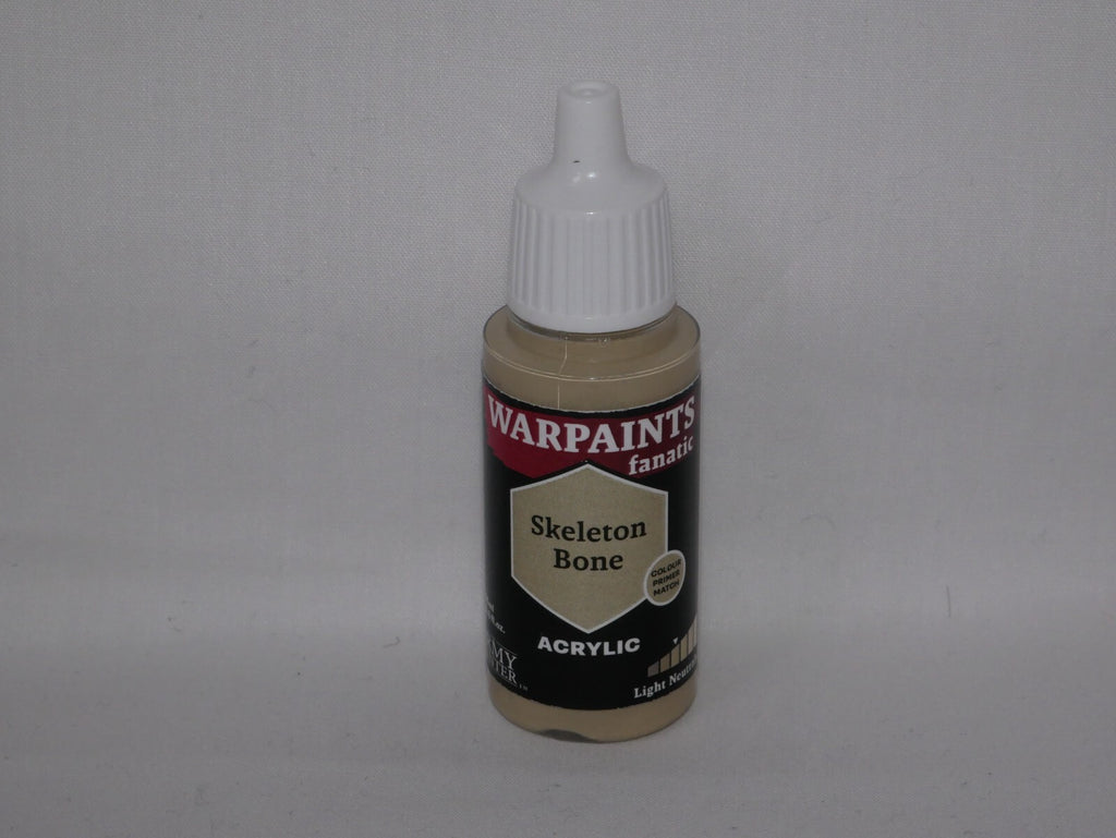 The Army Painter Warpaints Fanatic Acrylics Skeleton Bone (18ml) Bottle - WP3087