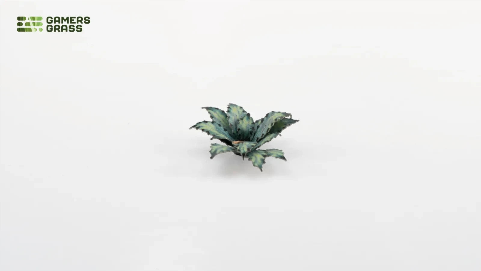 Gamers Grass Full Color Laser Cut Plants Blue Agave (69) Per Pack - GGLP-BA