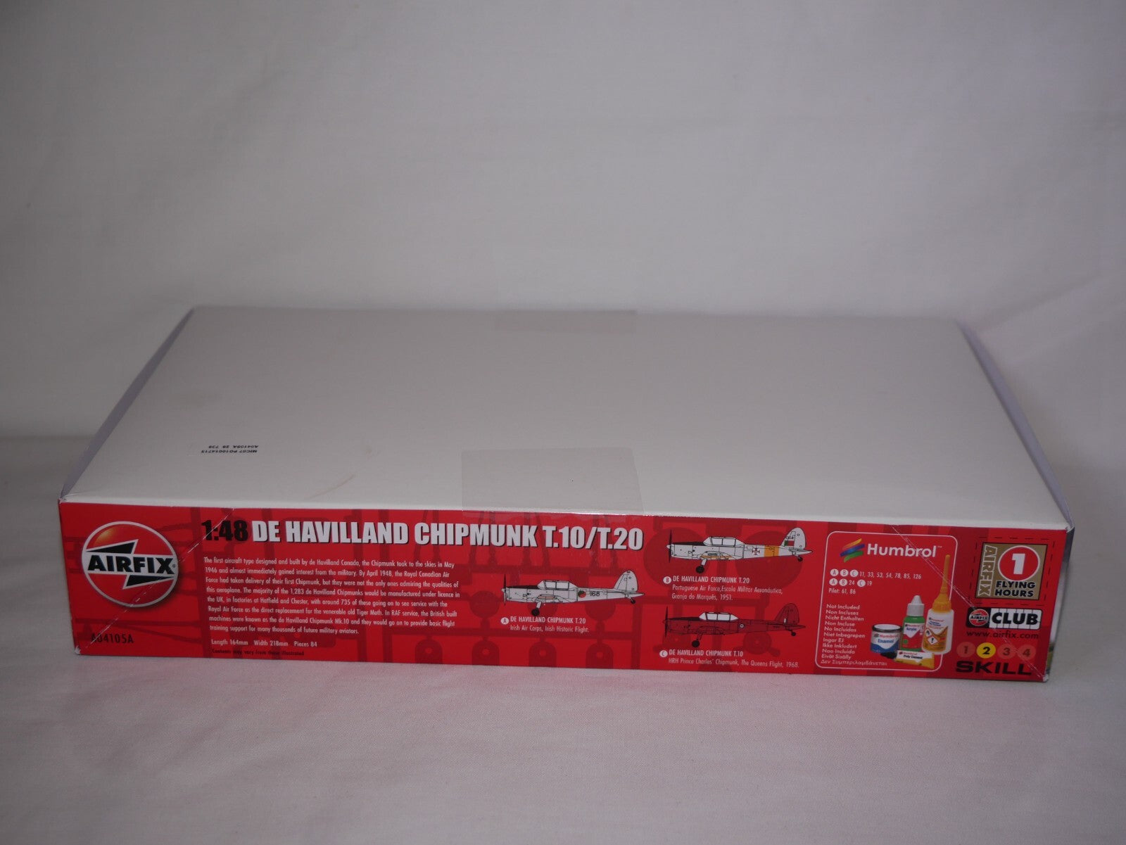 Airfix 1:48 Scale de Havilland Chipmunk T.10/T.20 Model Skill Level 2 - A04105A