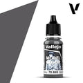 Vallejo Model Color Basalt Grey Acrylic 18ml/0.60 fl oz Dropper Bottle - 70.869