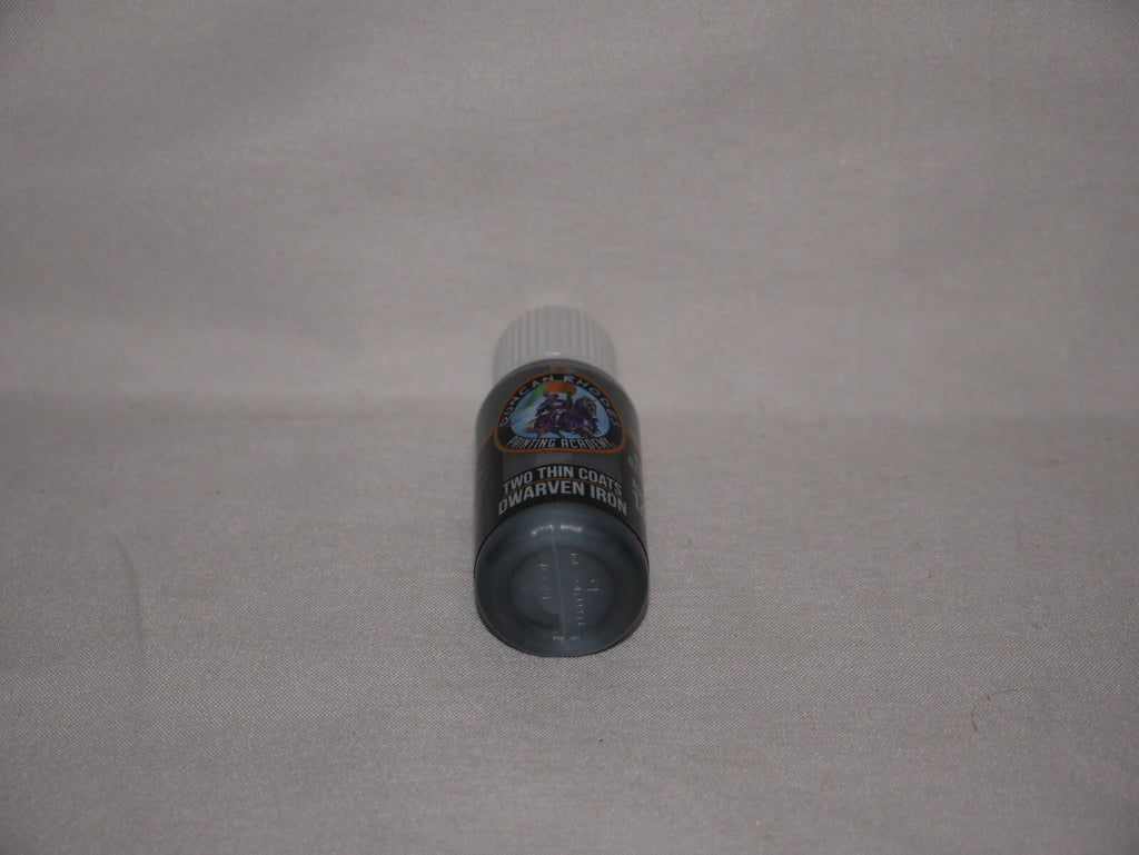 Duncan Rhodes Painting Academy 'Two Thin Coats' Dwarven Iron 15ml Bottle - 10106