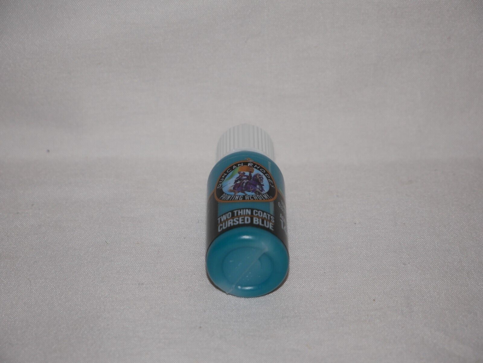 Duncan Rhodes Painting Academy 'Two Thin Coats' Cursed Blue 15ml Bottle - 10068