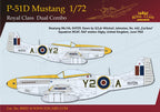 Eduard 1:72 Scale P-51D Mustang Dual Combo Set 'The Royal Class Edition' - R0021
