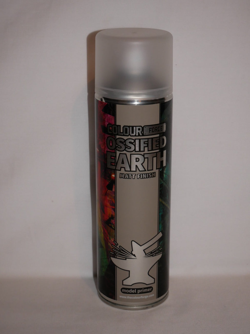 The Colour Forge Ossified Earth Matt Finish Model Primer 500ml Aerosol Spray Can