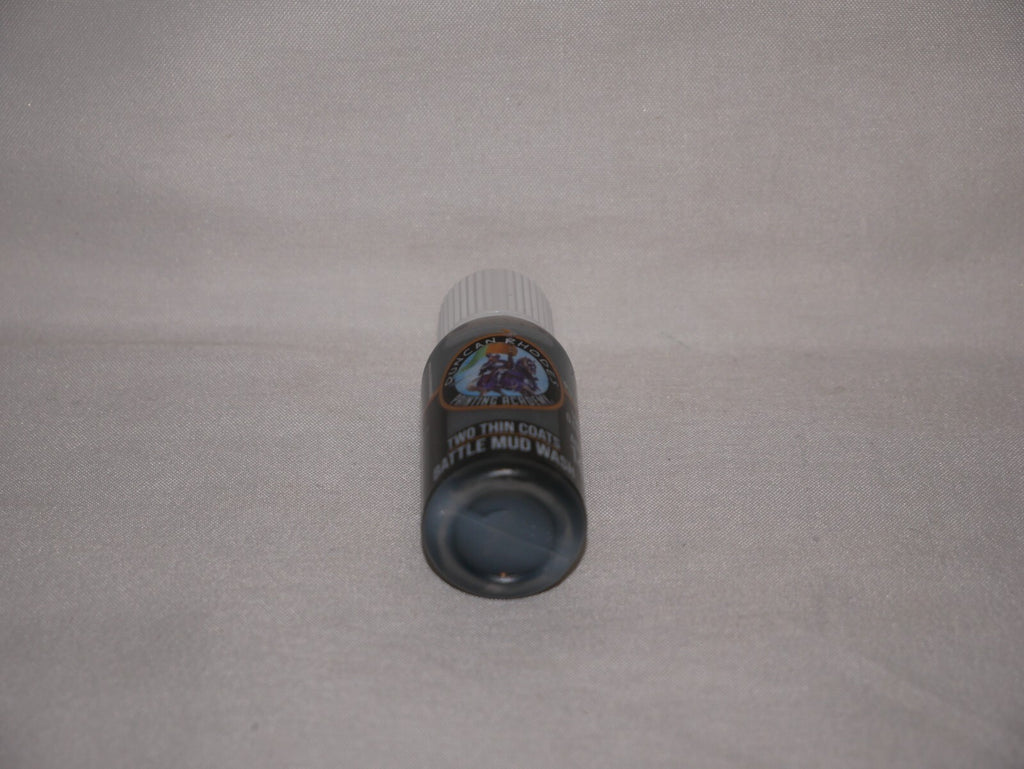 Duncan Rhodes Painting Academy Two Thin Coats Battle Mud Wash 15ml Bottle 10056