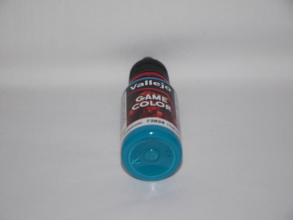 Vallejo Game Color Acrylic Range Turquois 18ml/0.6 fl oz Dropper Bottle - 72.024