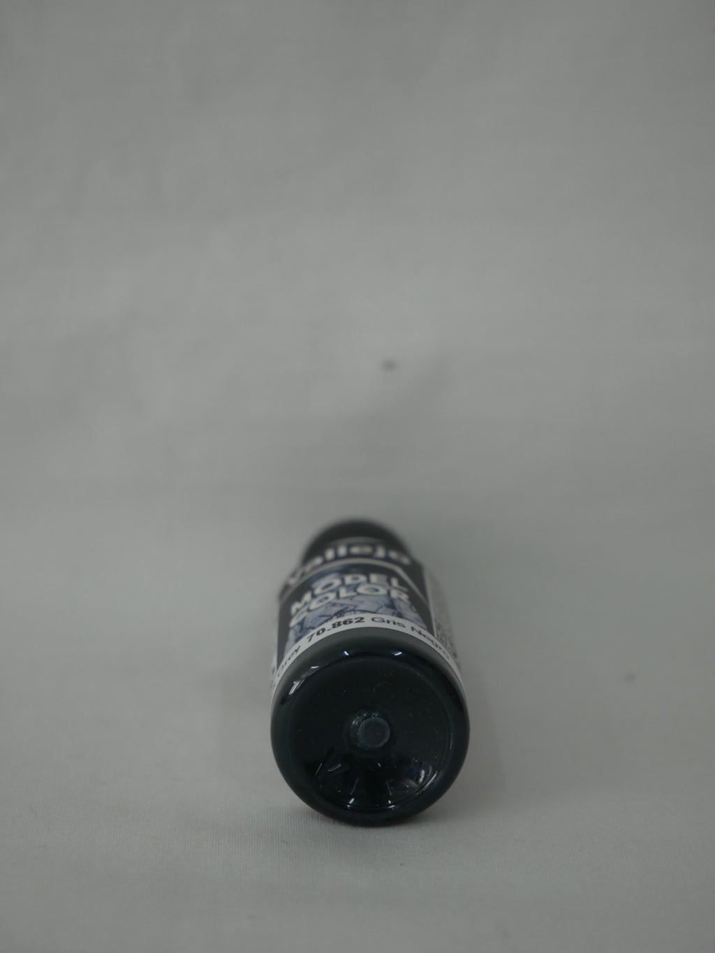 Vallejo Model Color Black Grey Acrylic 18ml/0.60 fl oz Dropper Bottle - 70.862