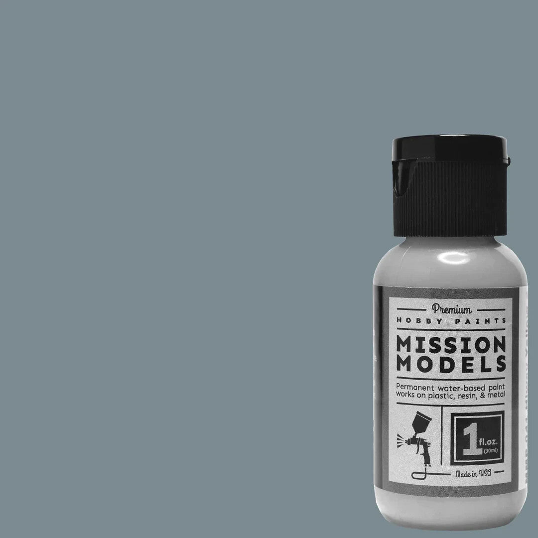 Mission Models Hobby Paints British Light Silver Grey RAL 7001 30ml (MMP - 042)