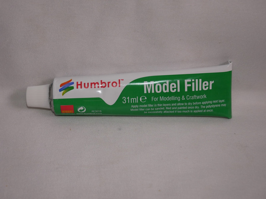 Humbrol Model Filler For Craftwork & Modeling 31ml Metal Tube AE3016