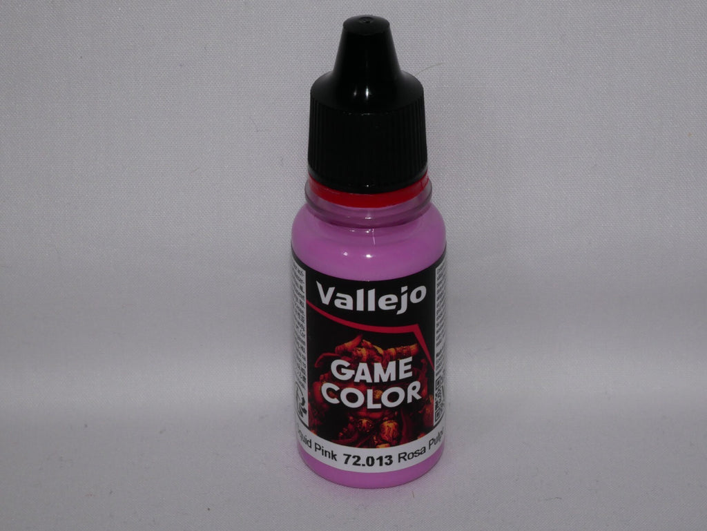 Vallejo Game Color Acrylic Range Squid Pink 18ml/0.6 fl oz Dropper Bottle 72.013