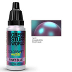 Green Stuff World Colorshift Chameleon Metal Paints Range Pinky Blue 17ml - 1672