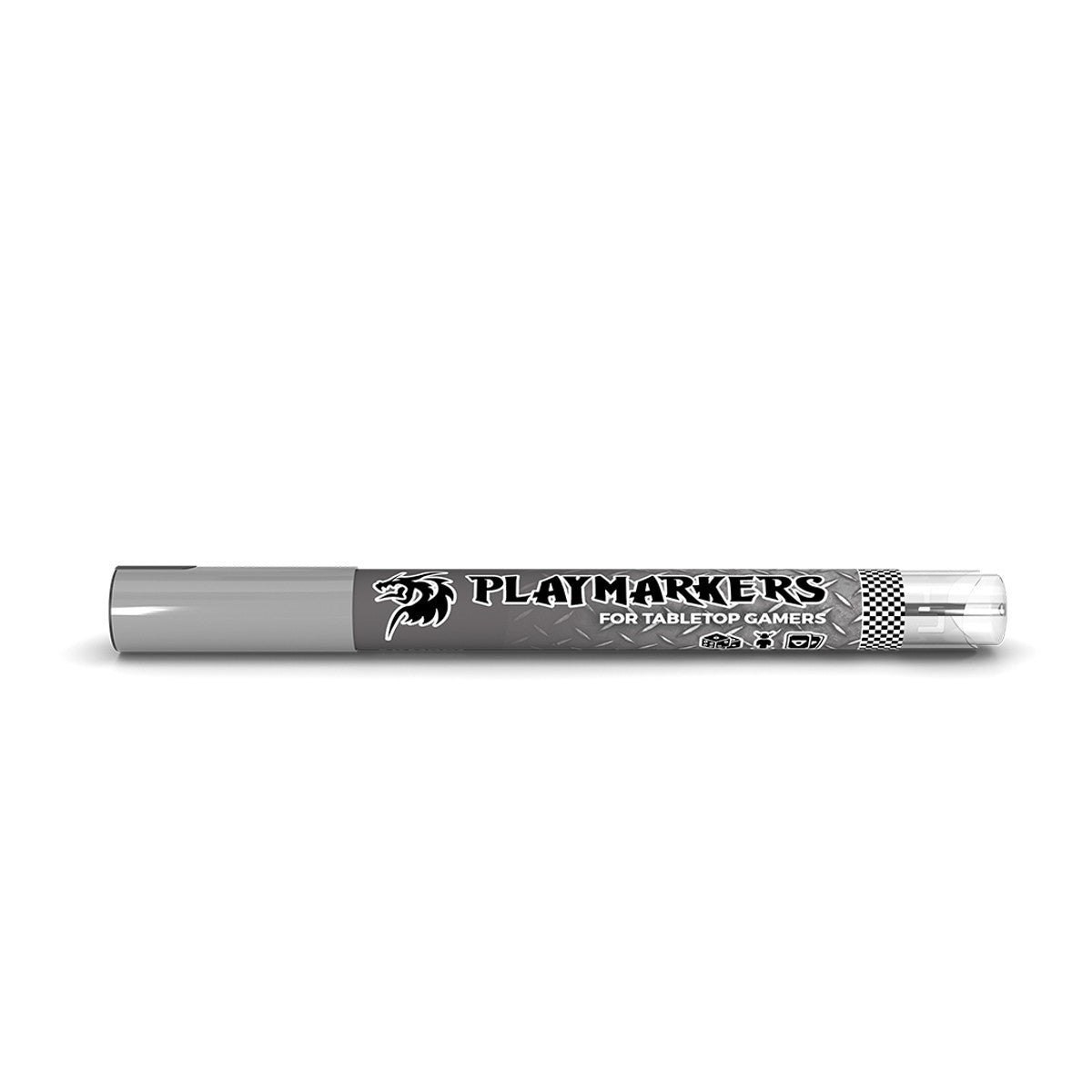 AK Interactive Acrylic Paint Playmarkers For Tabletop Games Gun Metal - AKM001
