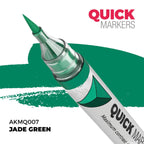 AK Interactive Acrylic Quick Gen Markers For Tabletop Games Jade Green - AKMQ007