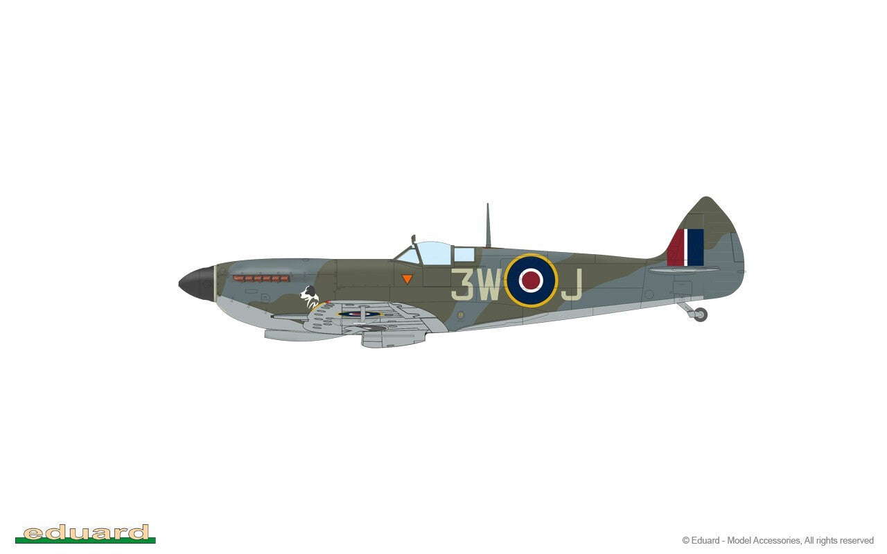 Eduard 1:48 Scale Supermarine Spitfire Mk.XVI High Back ProfiPACK Edition - 8286