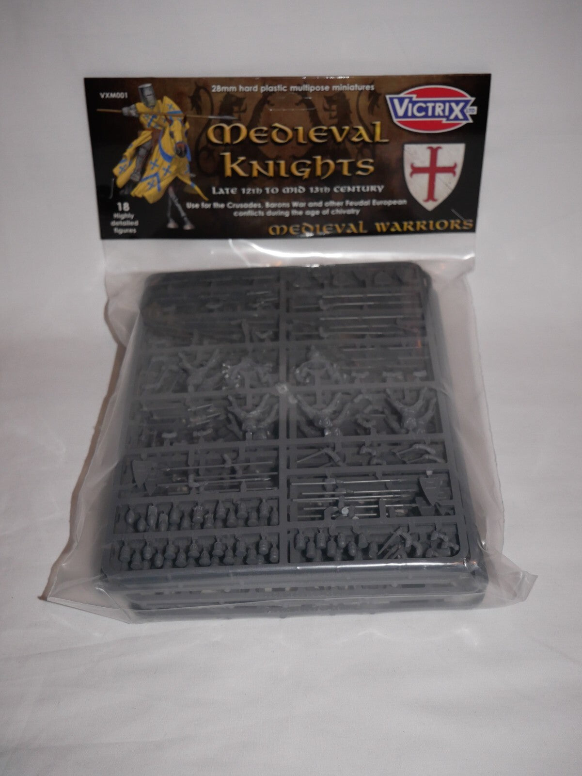 Victrix 28mm Hard Plastic Medieval Knights Late 12th To Mid 13th Century VXM001