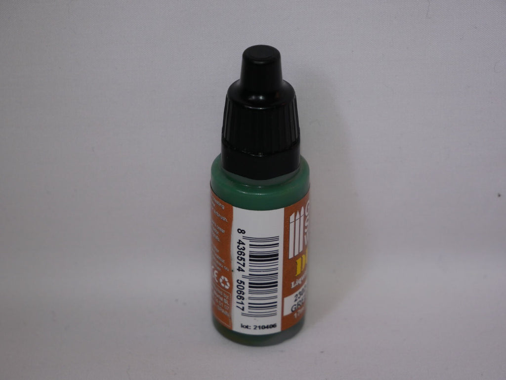 Green Stuff World Liquid Dust Pigments Paint Range Dark Green Dust 17ml - 2302