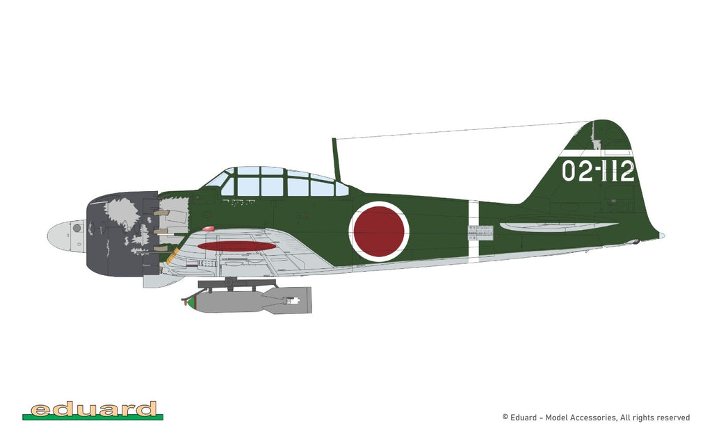Eduard 1:48 Scale Kamikaze Tokkotai Limited Edition Dual Model Combo Set - 11184