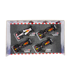 Burago 1:43 Oracle Redbull Racing Max Verstappen Champion 4 Car Set - #18-38092