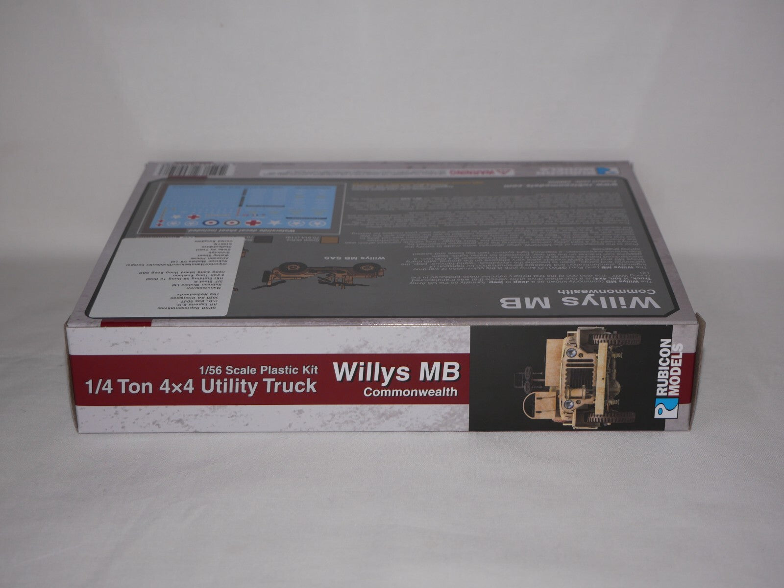 Rubicon Models 1:56 Willys MB Commonwealth 1/4 Ton 4x4 Utility Truck - 280050