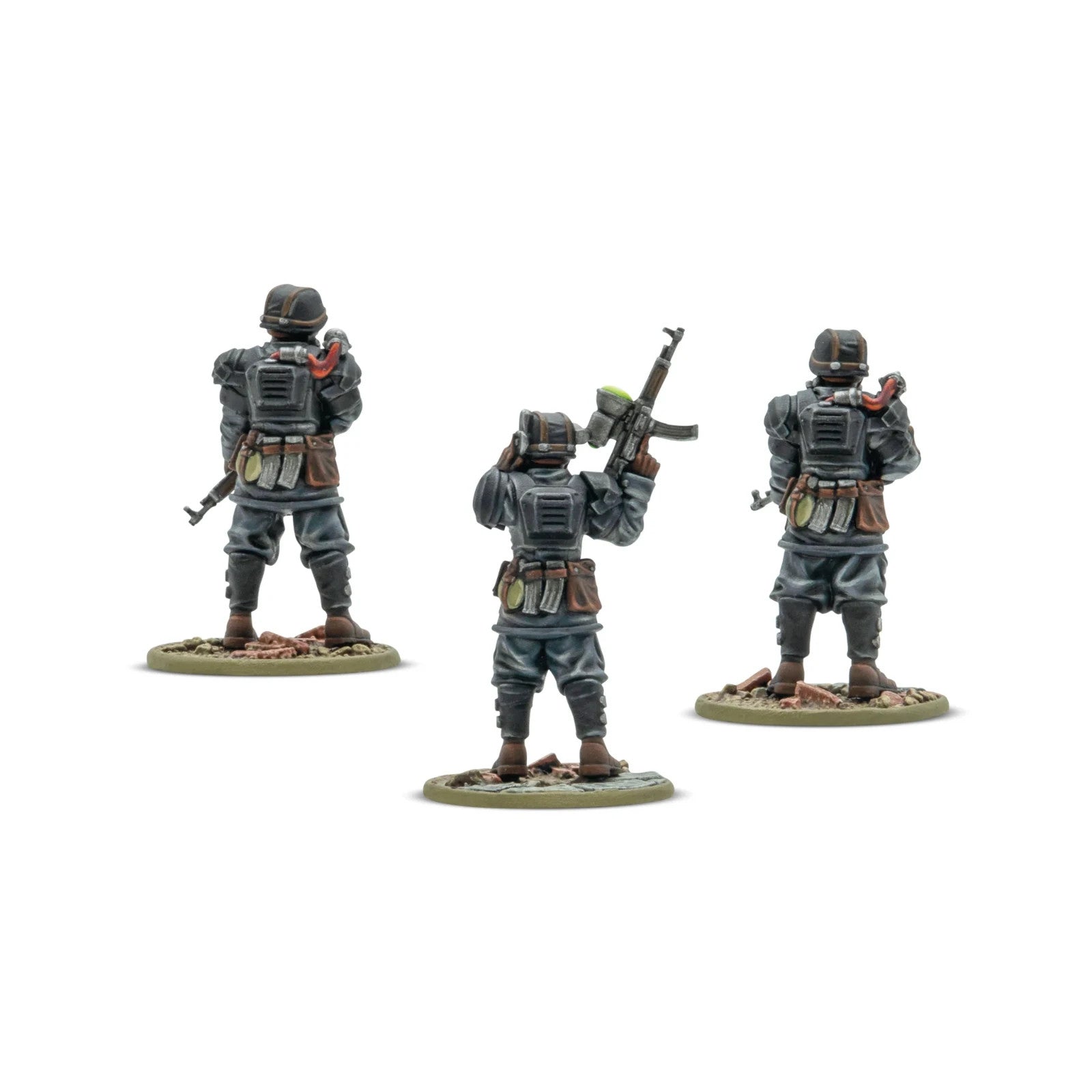 Warlord Games Konflikt 47 1:56 Scale Totenrotte Platoon Commander & Bodyguards - 452410218
