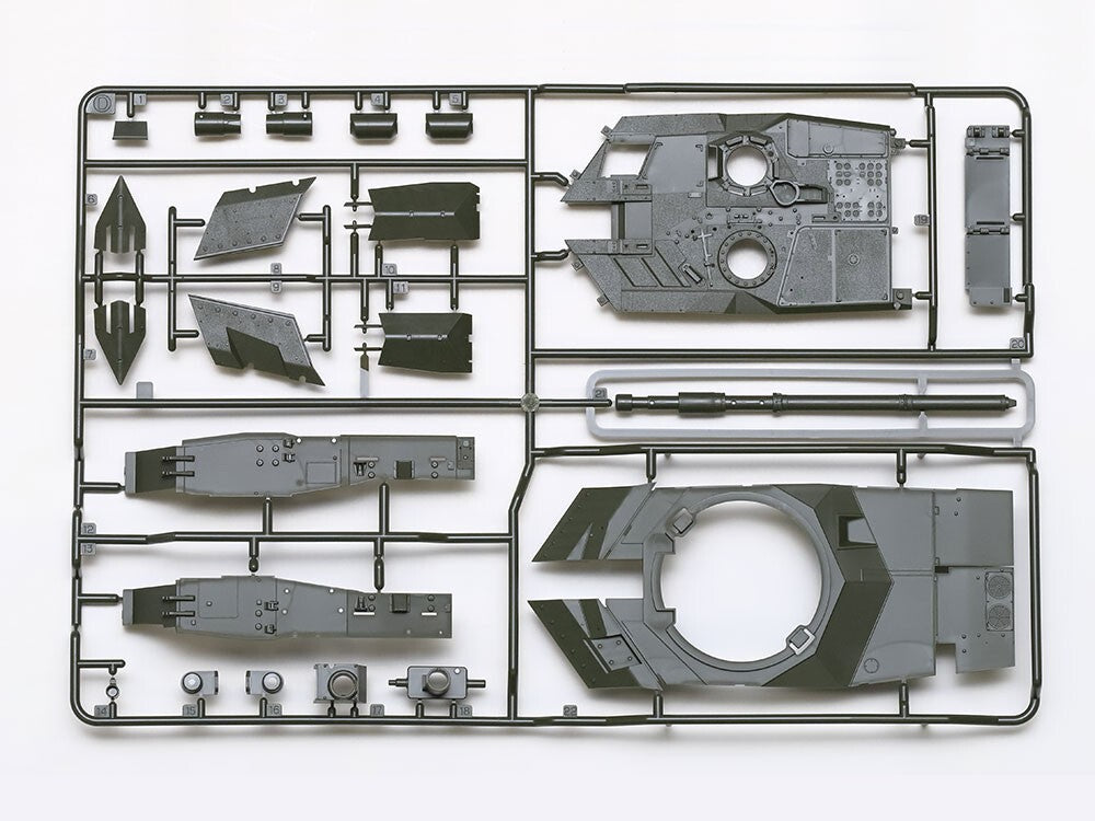 Tamiya 1:35 Military Miniature Series No.387 German Leopard 2 A7V Tank - 35387