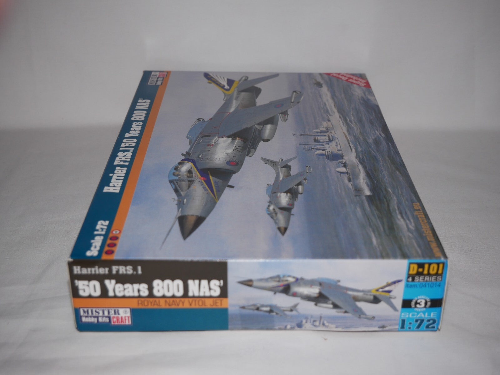 MisterCraft Hobby Kits 1:72 Scale (D-101) Harrier FRS.1 50 Years 800 NAS 041014
