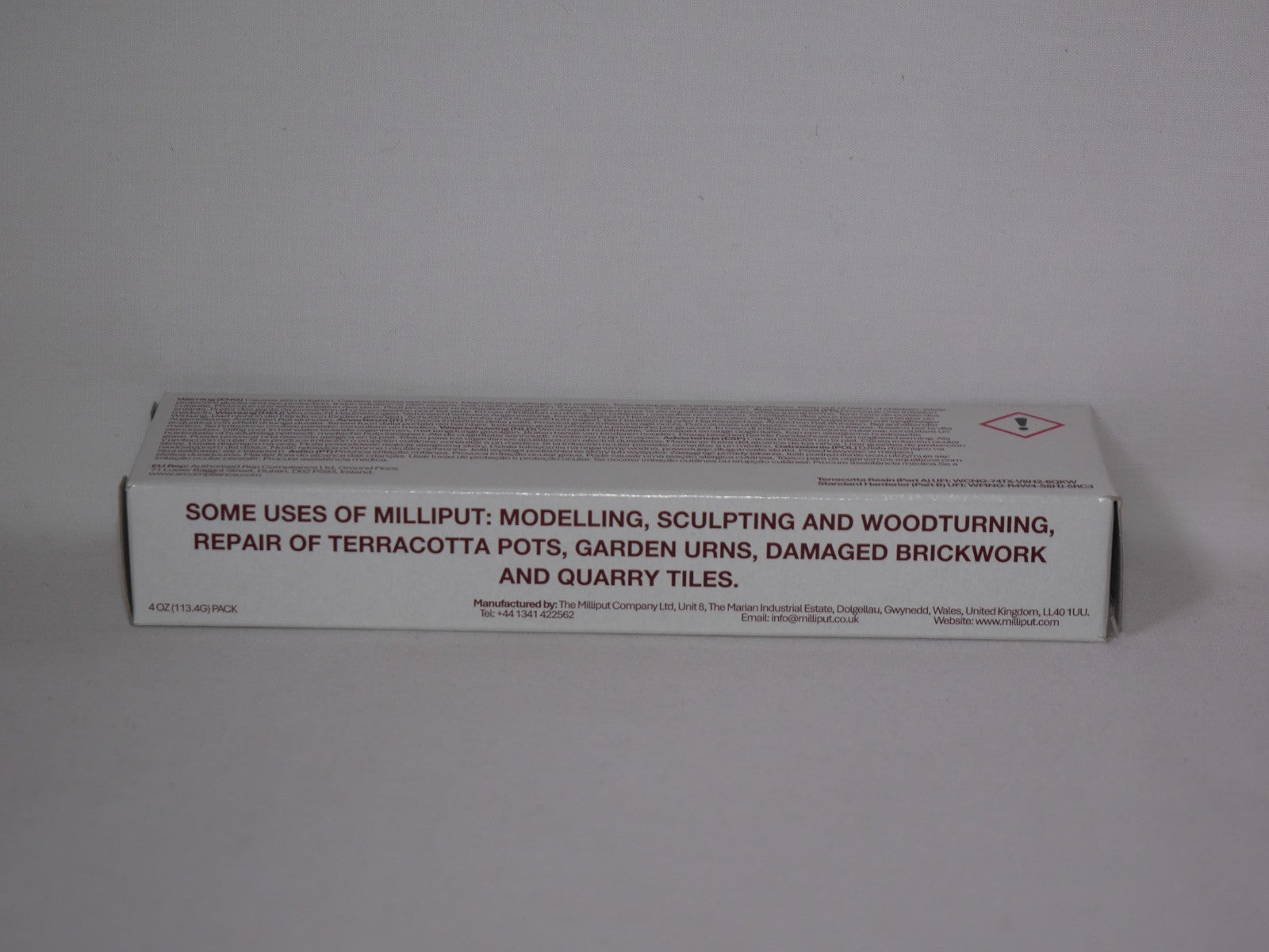 Milliput Terracotta Two Part Specially Formulated Epoxy Putty (113.4g) Per Pack
