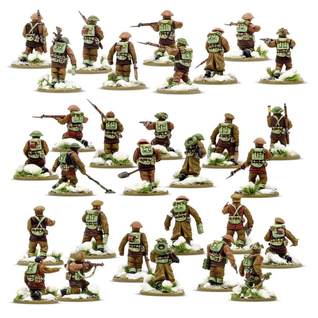 Warlord Games Bolt Action 1:56 British & Canadian Infantry (Winter) - 402011027