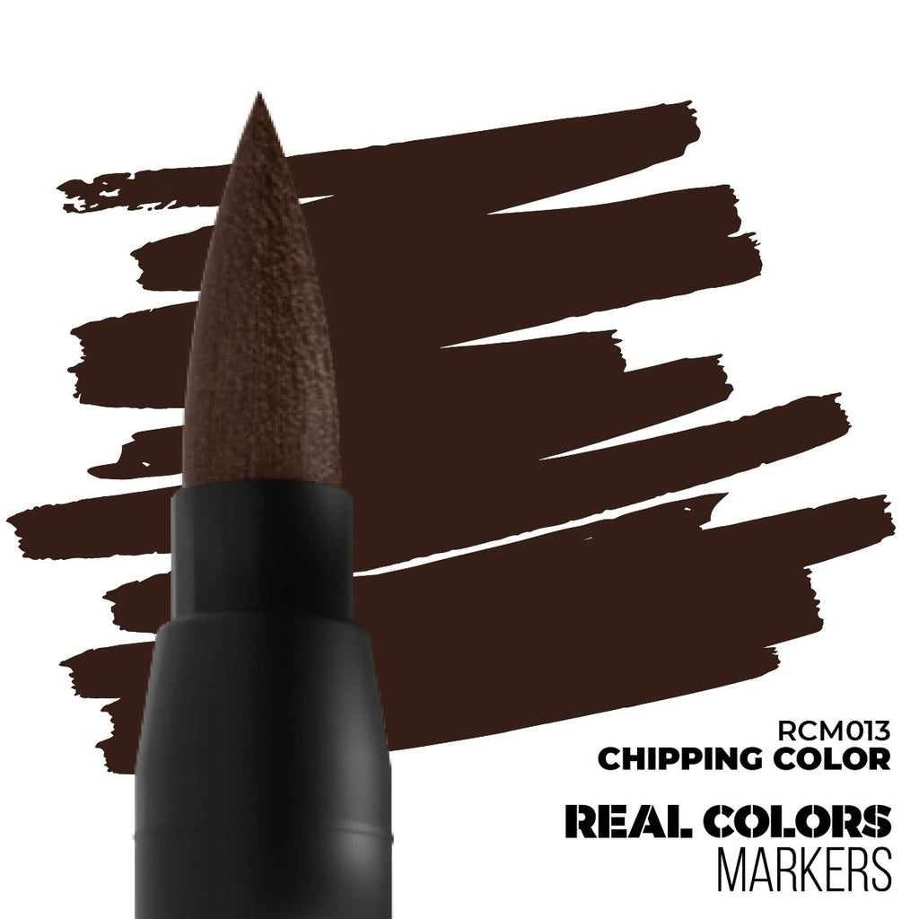 AK Interactive Real Colors Acrylic Fast Dry Marker Pens Chipping Color - RCM013