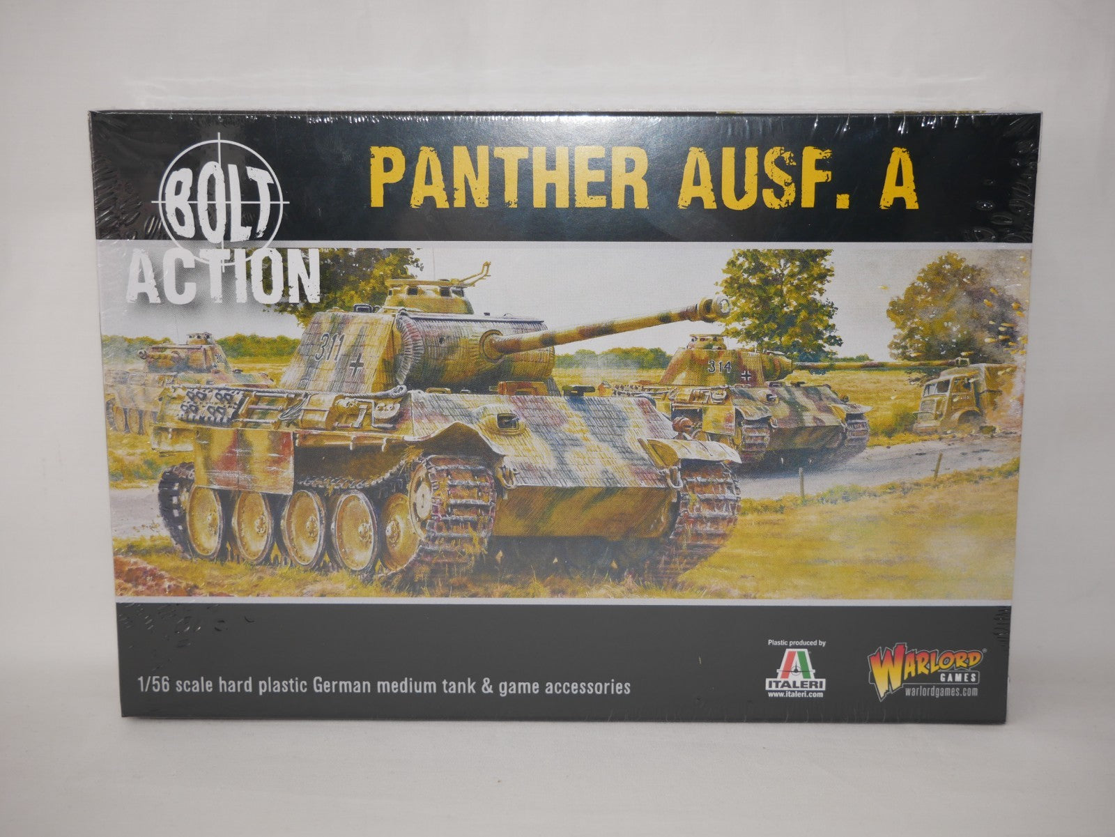 Warlord Games Bolt Action 1:56 WW2 German Panther Ausf A Medium Tank - 402012017