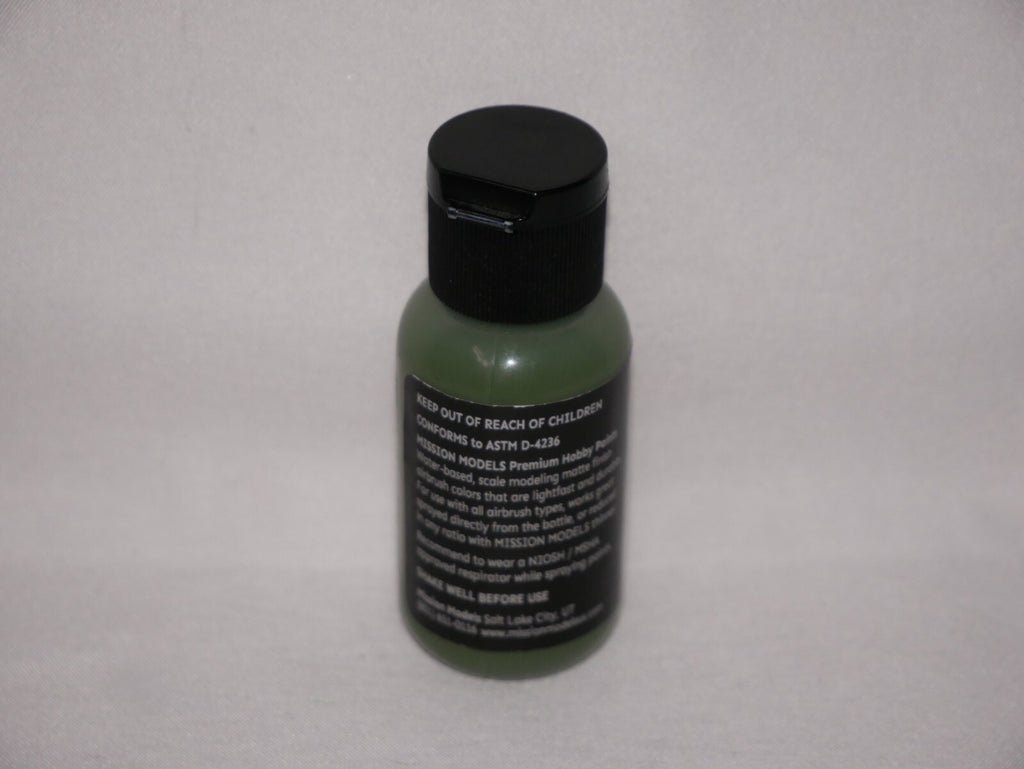 Mission Models Premium Hobby Paints Green 30ml / 1 fl oz Bottle (MMP - 004)