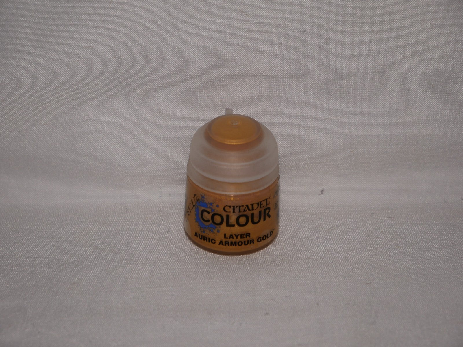 Citadel Colour Layer Auric Armour Gold Metallic Acrylic (12ml) Paint Pot - 22-62
