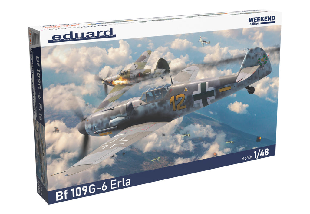 Eduard 1:48 Scale Model Kit Messerschmitt Bf 109G-6 Early Weekend Edition 84201