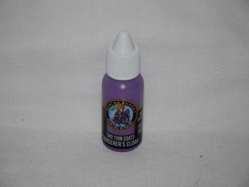 Duncan Rhodes Painting Academy Two Thin Coats Sorcerer's Cloak 15ml Bottle 10017