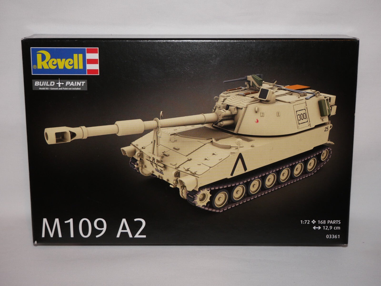 Revell 1:72 Scale M109 A2 Self Propelled Howitzer Model Kit Skill Level 4 03361