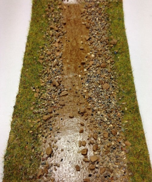 Javis Countryside Scenics Battle Zone Muddy Sand Ditch 75mm x 1200mm Long JDITCH