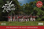 Wargames Atlantic The Age of Reason 5th Regiment of Foot Grenadiers - WAAAR002