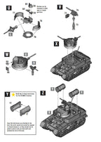 Warlord Games Bolt Action 1:56 Scale WWII M3 Stuart Light Tank Model - 402013002