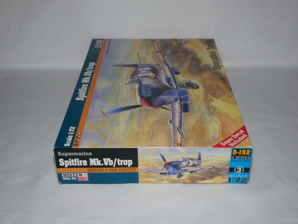 MisterCraft Hobby Kits 1:72 (D-192) Spitfire MK.Vb/Trop 'Operation Torch' 041922