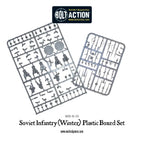 Warlord Games Bolt Action 1:56 Scale WWII Soviet Infantry (Winter) - WGB-RI-04