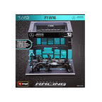 Burago 1:43 Scale Mercedes-AMG Petronas Forumla One Team Pit Pass Diorma Playset - #18-38458A