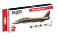 Hataka Red Line Optimised For Airbrush Iranian Air Force Paint Set - (HTK-AS119)