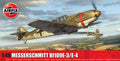 Airfix 1:48 Scale WW2 Messerschmutt Bf109E-3/E-4 Model Kit Skill Level 2 - A05120C