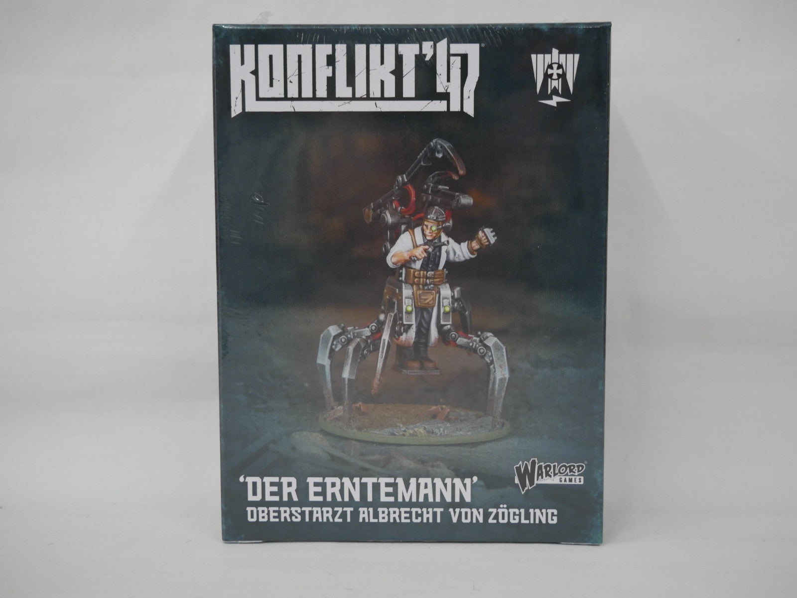 Warlord Games Konflikt 47 1:56 'Der Erntemann' Oberstarzt Albrecht von Zögling - 452410217