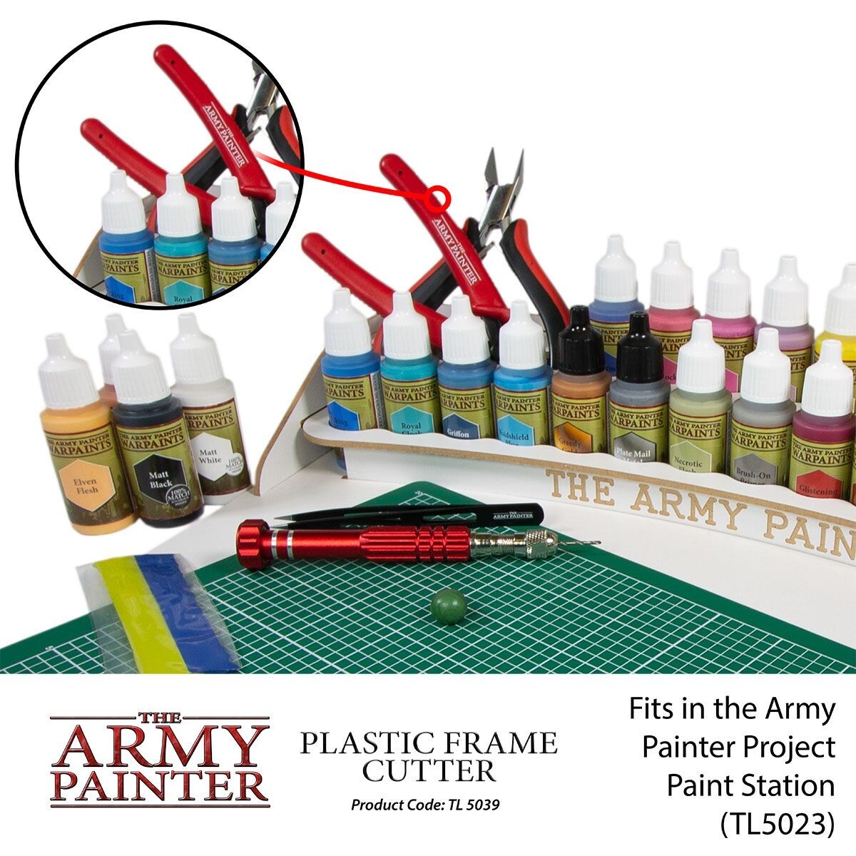 The Army Painter Plastic Frame & Sprue Cutter (For Plastic Miniatures) - TL5039